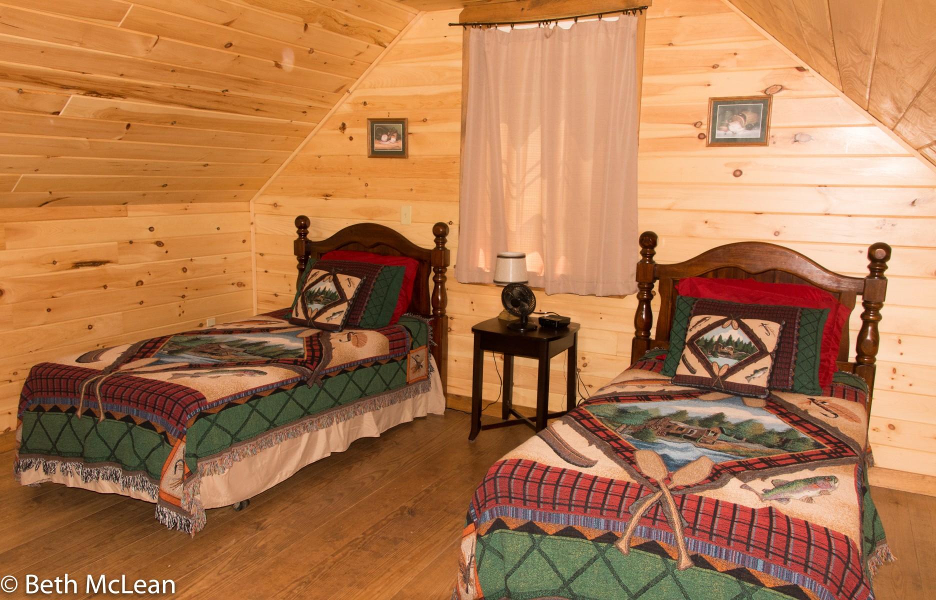 The Angler loft with twin beds