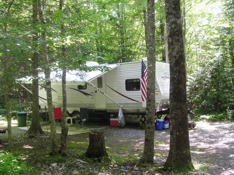 Camping in Maine Sleeping Bear Lodge Campground Cabins