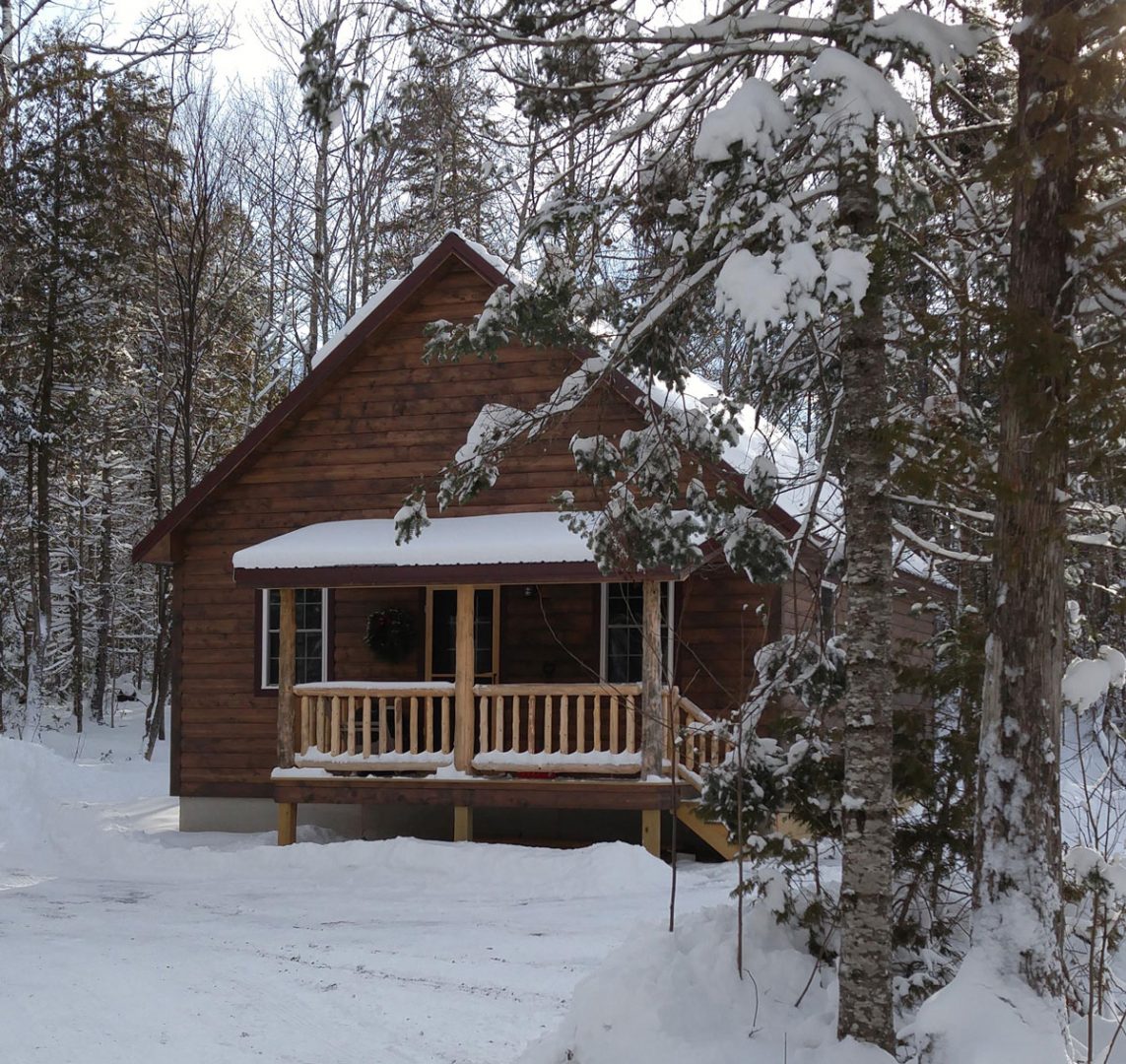 Camping in Maine Sleeping Bear Lodge Campground Cabins